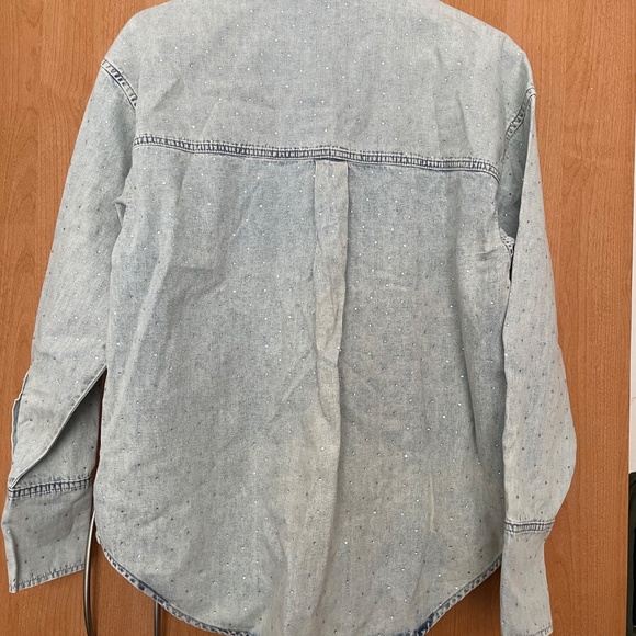 Good American Denim Shirt size 1 - Picture 3 of 4